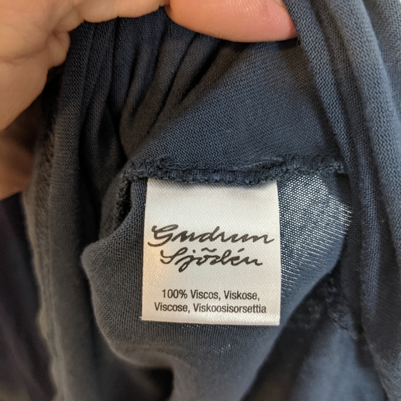 Gudrun Sjoden Floral Tunic Top Lagenlook S - Picture 7 of 7